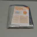 LOOBANI Washable Puppy Pads: Waterproof Reusable Pee Pads for Dogs, Non-Slip and Leak-Proof Dog Pee Mat, Absorbent Dog Training Pads for Puppy Playpen, Crate, Potty Training (18"x24", 4 Packs) (Green Daisy)