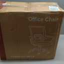 NEWBULIG Computer Desk Office Chair, Ergonomic Mid-Back Swivel Rolling Chair with Breathable Backrest and Lumbar Support Wheels, Mesh Office Chairs for Adults Home Task Gaming Black 1 Pack (Fixed Arm)