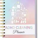 Apex ADHD Cleaning Planner for Adults & Women - Undated A5 Spiral Executive Functioning Planner - "Write-Once" Home Management System & Routine Tracker - 52-Week De-Shaming Tool, Splash-Proof PP Cover