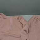 Pink Queen Women's 2 Piece Lounge Sets Half Zip Hooded Sweatshirt and Wide Leg Sweatpants Sweatsuit Tracksuit Matching Set (Medium)