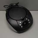 GPX BC111B Portable Top-Loading CD Boombox with AM/FM Radio and 3.5mm Line Input