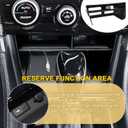 Center Console Organizer Compatible with Subaru Forester 2019 2020 2021 2022 2023 2024 Accessories, Middle Console Storage Box Insert Tray with Charging Hole (NOT for XT or 2025 Models)