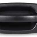 FAERSI Exterior Outside Door Handle Front Left Driver Side for 1999-2007 Chevy Silverado, Tahoe, Suburban, Avalanche, GMC Sierra, Yukon Denali, Cadillac Escalade 77261 15034985 (Front Left with Key Hole)