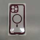 Miracase for iPhone 16 Pro Max Case 6.9'', [Bubble Free] Full-Body Bumper Phone case with Built-in Full Glass Screen &Lens Protector,Compatible with MagSafe,Drop Proof 16 Pro Max Cover, Plum