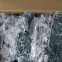 C9 Christmas Lights Outdoor with 100 Spring Clips, 65FT 100 LED C9 String Lights Waterproof Connectable for Roofline Patio House Yard Windows Indoor Outdoor Christmas Decorations, Warm White 2 Pack