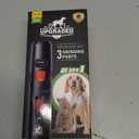 Whisper Quiet Dog Nail Grinder with LED Light, Safe & Stress-Free for Sensitive Dogs of All Breeds & Sizes, 3 Grinding Bits, 3-Speed, Pet Nail Trimmers, Rechargeable Painless Grooming Kit (Black)