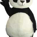 To.beone Adult Panda Mascot Costume Bear Fancy Dress Costume