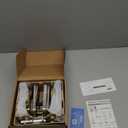 HIDALIFE Keyless Entry Door Lock with Keypad and Handle for Front Doors, Touchscreen Electronic Door Lock, Anti-peep Password, Auto-Locking, Matte Black