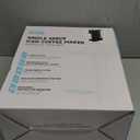 Tastyle Single Serve Coffee Maker, Iced and Hot Coffee Machine for K Cup & Grounds, Compact Design, 40oz Removable Water Reservoir, 6 to 24 Oz Brew Sizes, Fits 7.3" Travel Mug, Black