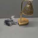 Mothers Day Gifts, Candle Warmer Lamp with Adjustable Height, Timer & Dimmer, Birthday Gifts for Women, Elegant Gift Box & Greeting Card, Candle Lamp with 2 Bulbs for Home Decor/Bedroom/Office