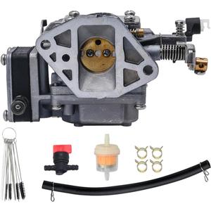 Carburetor For Yamaha 9.9HP 15HP 2-Stroke Outboard Engine Carb Replacement 63V-14301-10-00/63V-14301-00/63V-14301-01-00
