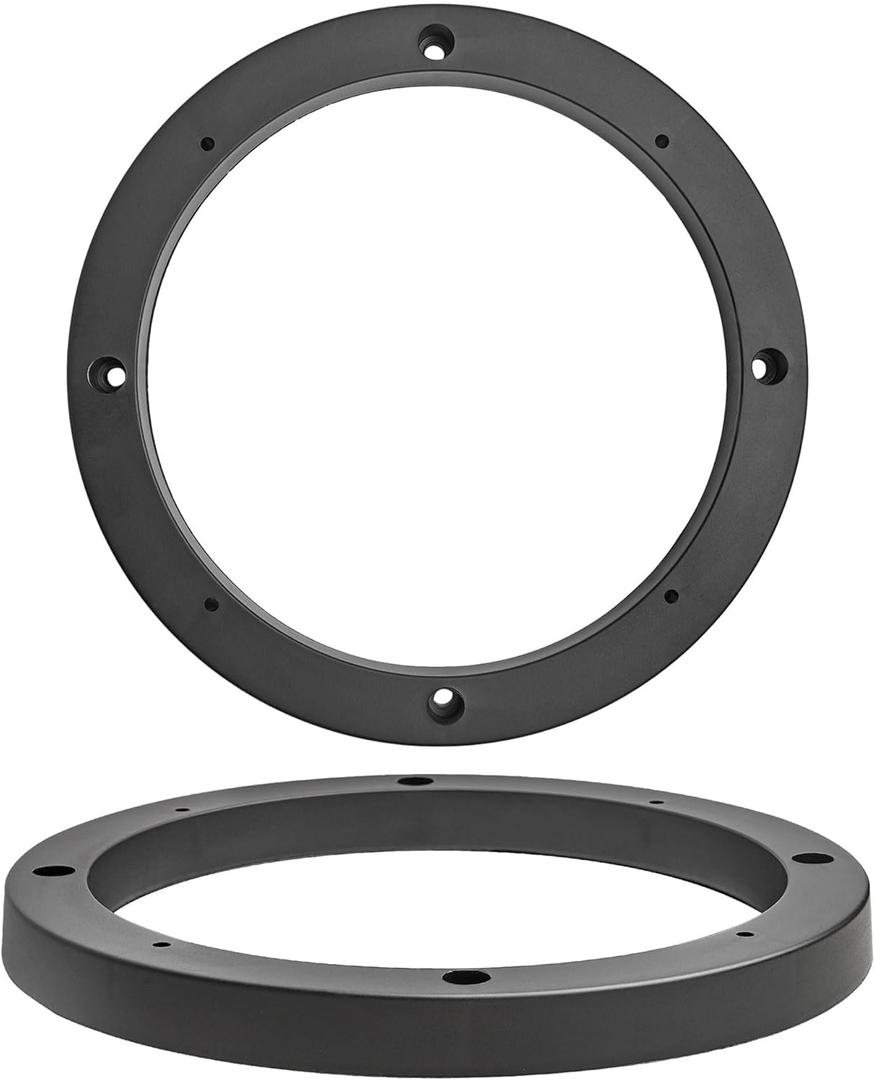 NuIth Universal 6.5 inch Car Door Speaker Mounting Ring Spacer Adapter