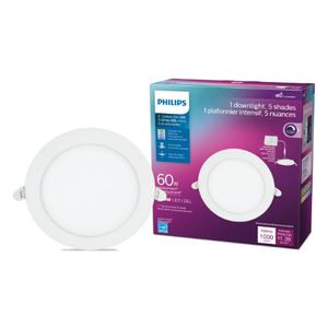 Philips 2.64 x 6.89 x 6.93 Inches LED 60-Watt 6-inch Canless Downlight Philips 2.64 x 6.89 x 6.93 Inches LED 60-Watt 6-inch Canless Downlight