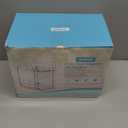 HIHEGD 2-Tier Bathroom Organizer with Dividers, Clear Under Sink and Pull-Out Cabinet Organizer for Kitchen and Pantry Storage