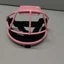 Dinictis Softball Face Mask, Lightweight, Comfortable, with Wide Field Vision, Durable and Safe Face Guards, Premium Protective Softball Fielder's Mask, Pink, Youth(M)