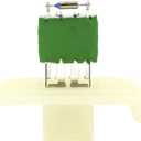 Manual Temp HVAC Blower Motor Resistor Compatible with Ford 2014-2018 Fiesta, 2012-2018 Focus, 2013-2018 Escape, 2015-2018 Transit-150 250 350, 2014-2015 Transit Connect, Replaces# CV6Z18591A