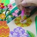 geesfayan Diamond Art Kits for Adults, DIY Vase Diamond Art, Diamond Painting Kit, Ideal Desktop Ornaments & Thoughtful Female Gifts