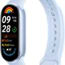 Xiaomi Smart Band 9 Global Version (2024) 1.62" Amoled Display | 233 mAh Battery | up to 21 Days of Battery Life | Over 150 Workout Modes | BT 5.4 | 50M Water Resistant -Arctic Blue