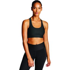 Champion Women's Sports Bra, Absolute, Moderate Support, High-impact Sports Bra for Women (Medium, Black)