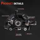 Front Steering Knuckle Wheel Bearing Hub Assembly for 2007-2011 Camry 2.5L