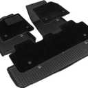 HALOBLK Floor Mats with Nylon Carpet Compatible with Tesla Model Y 2025-2026 (Juniper), All-Weather Protection - Full Set