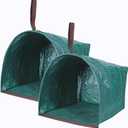 2-Pack Yard Waste Bags，Large Yard Dustpan-Type Garden Bag for Collecting Leaves，Reuseable Heavy Duty lawn and leaf bags，Garden Waste Container for Clean Up Outdoor Debris Leaves Grass Clippings