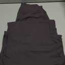 YEOREO Workout Leggings Womens No Front Seam Straight Leggings 33" High Waist Buttery Eddiy Gym Yoga Pants (X-Large, Dark Gray)