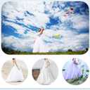 VeMee Women Wedding Petticoat Crinoline Underskirt Slips Underskirt for Women (White-hoopless Xl)