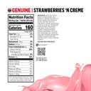 Muscle Milk Genuine Protein Shake, Strawberries 'N Crème, 25g Protein, 14 Fl Oz, 12 Pack (EXP 12/07/26)