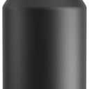 POWCAN 64oz Thermal Water Bottle Without Lid, Keeps Cold 24 Hours, Leak-Proof, BPA Free, Double Wall Stainless Steel for Sports, Gym, Travel & School (Dark Knight)