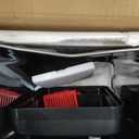 iTouchless 13 Gallon Sensor Kitchen Trash Can with Lid and Odor Filter, Stainless Steel Trashcan Extra-Wide Lid Opening Slim Garbage Bin for Home Office Work Bedroom Living Room Garage Large Capacity