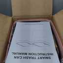 2 Pack 2.7 Gal Bathroom Trash Can with Lid, Automatic Trash Can Small Smart Garbage Can Touchless, Slim Motion Sensor Waterproof Plastic Trash Bins for Bedroom Office Kitchen Toilet Pink