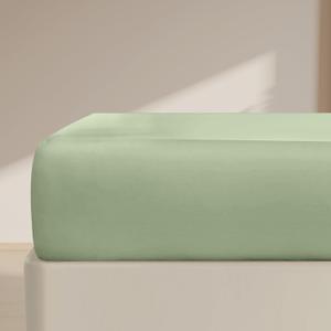FreshCulture Twin Fitted Sheet Only  Premium Hotel-Quality Fitted Sheet for Twin Bed  Ultra Soft & Breathable Brushed Microfiber  Elegant Black Box Packaging (Sage)