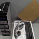 Arc Floor Lamp with 3 Color Temperatures, 9W LED Remote-Controlled Light, Tall lamp with Foot Switch and Timer Function, Modern Standing Lamp for Living Room, Bedroom, Office Reading, Black