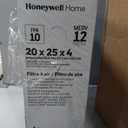 Honeywell Home 20x25x4 MERV 12, AC Furnace Air Filter, 3 PACK