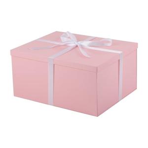 UoeRing 1Pcs Pink Extra Large gift box with lids 16.5×13×8 Inches gift boxes for presents, Birthday Box (include Ribbon, Paper Shred Filler  & Envelopes)
