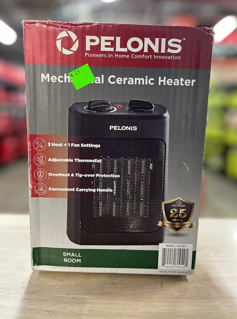 Pelonis 1500W Electric Ceramic Space Heater
