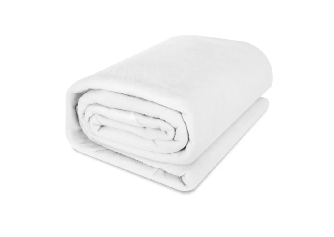 18 ft Round Pool Liner Pad for Above Ground Swimming Pools Durable Puncture Resistant Floor Mat Extend Liner Life Polyester Geotextile Material(White)
