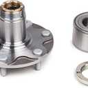 Front Wheel Hub Wheel Bearing Kit Compatible with Toyota Tacoma 1995 1996 1997 1998 1999 2000 2001 2002 2003 2004 2.4L 2.7L 3.4L L4 V6 Replaces 43502-35160 43502-04030 43521-35010 90369-5400