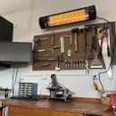 Blessny 1500W Wall Mounted Electric Heater for Outdoor Patio & Garage