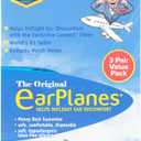 New Super Soft Adult EarPlanes Ear Plugs Airplane Travel Ear Protection 3 Pair