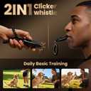 Dog Training Collar with Clicker - 4200Ft E Collar for Dogs Training IPX7 Waterproof with 3 Training Modes, Dog Training Collar for Dogs (15-140 lbs)