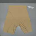 OEAK Tummy Control Shapewear for Women Seamless Girdle High Waisted Body Shaper Underwear Panty Smooth Under Dress Shapewear (Beige, L)