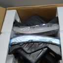 DWVO Headlight Assembly Compatible with 2004 2005 2006 2007 2008 Ford F150 Pickup 2006 2007 2008 Lincoln Mark LT Passenger and Driver Side Chrome Housing Amber Reflector