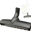 Replacement Vacuum Brush Head with Wheels & Horsehair Bristles Compatible with Miele C1 C2 C3 Vacuum Accessories & Attachments for Carpet, Tile Hard Floors - 1-3/8'' Hardwood Floor Vacuum Attachment