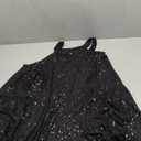 Sequin Tops for Women Sequin Halter Tops Balloon Long Sleeve Sparkly Glitter Shirts Sequin Blouse for Party Disco. Size XL