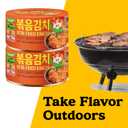 DELIEF Stir-Fried Cabbage Kimchi - Authentic Korean Cabbage, Vegan, Gluten-Free, Shelf-Stable Canned, No Preservatives, 5.64 oz/160 g (4 Packs), BBD:01/09/2027