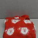 Christmas Little Girls Pattern Knitted Ugly Santa Claus Sweater Funny Party Outfit Red, 10 Years