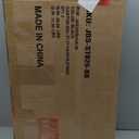 Black End Table Set of 2 with Charging Station, Side Table with USB Ports and Outlets, Black Nightstand, 3 Tier End Table with Storage Shelf for Living Room, Bedroom