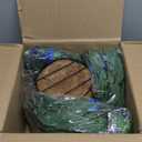 Hommyea Artificial Fake Hanging Flowers Plants Basket for Outdoors Outside Decoration UV Resistant Faux Silk Flowers Look Real Plastic Flowers for Spring Planters Home Porch Patio Garden Decor (3psc Deep&light Blue)